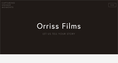 Desktop Screenshot of orrissfilms.com